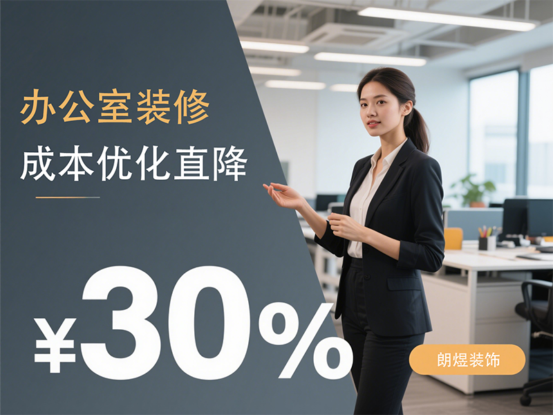 4大核心技法讓您的辦公室裝修成本直降30%！
